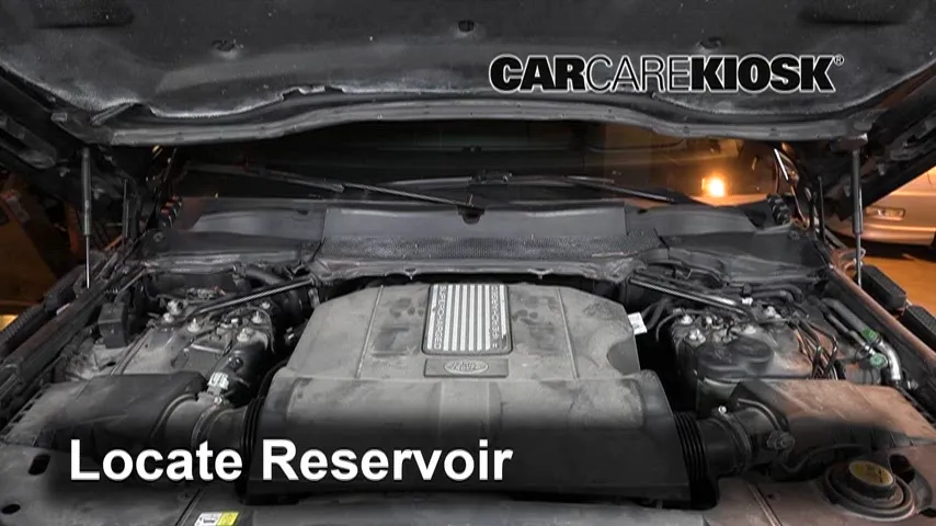 2018 Land Rover Range Rover Supercharged 5.0L V8 Supercharged Líquido limpiaparabrisas Agregar líquido